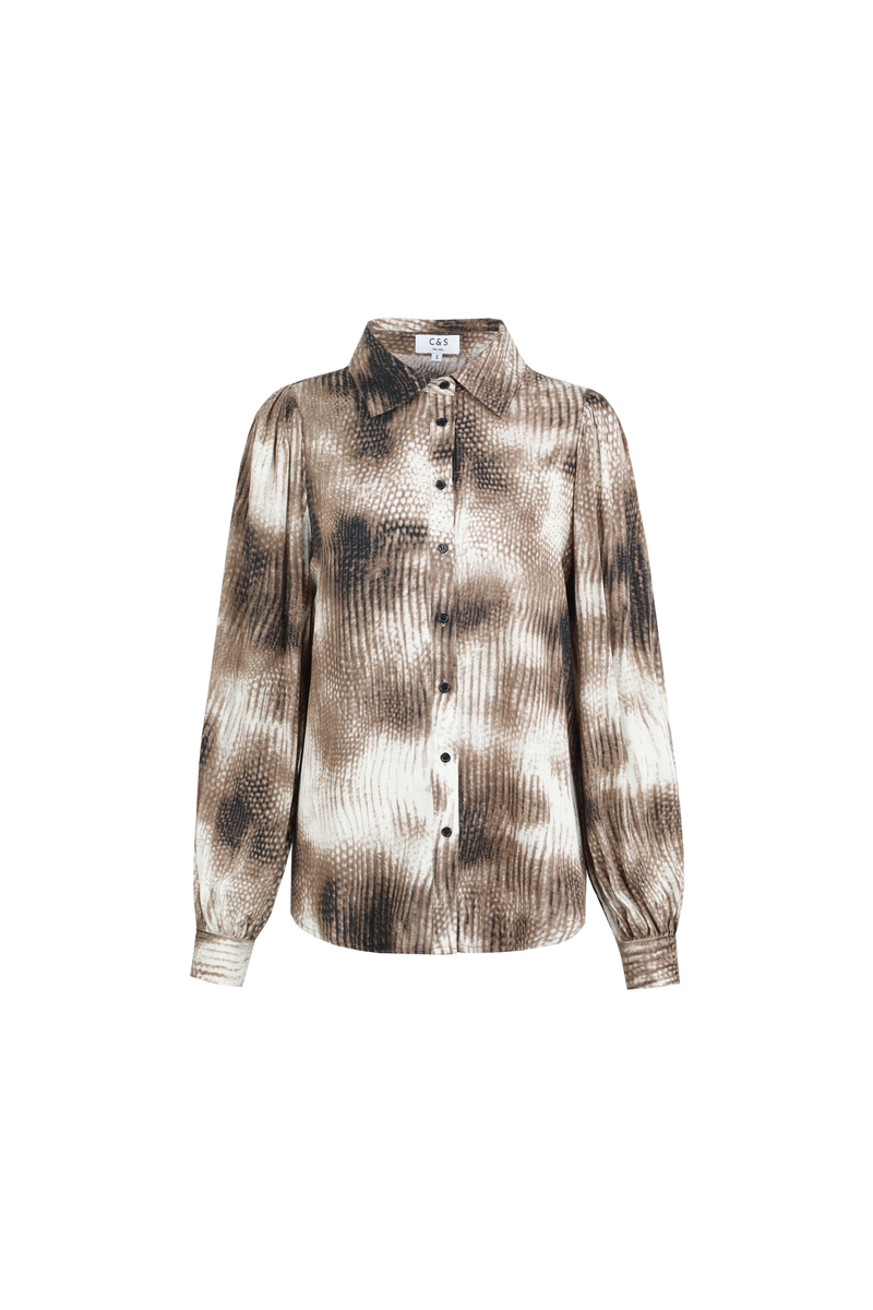 Chavana blouse | Offwhite/Sahara