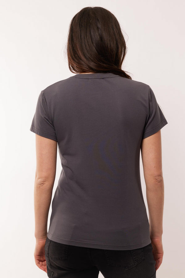 Carlotta T-shirt | Dark Gray