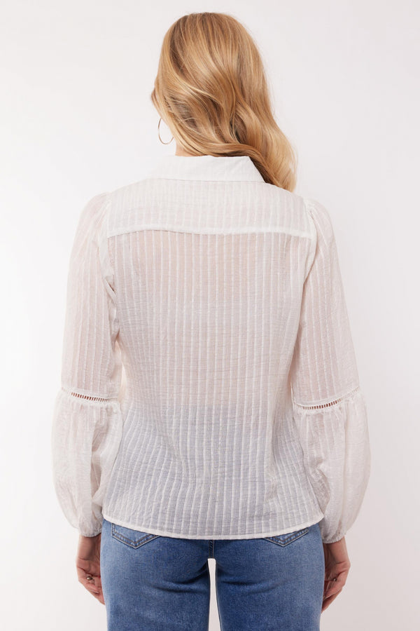 Catalina blouse | Offwhite