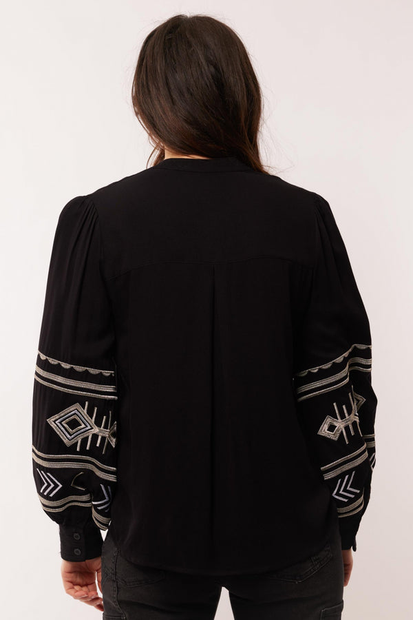 Chiara blouse | Black