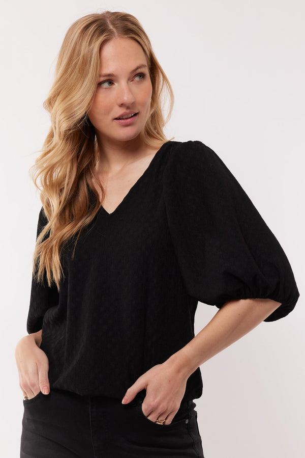 Celeste top | Black