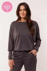 Celien top | Dark Gray