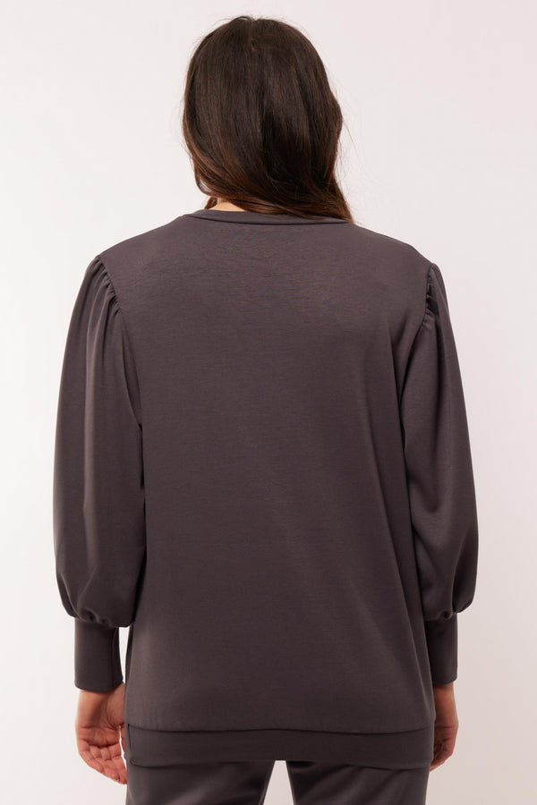 Celia top | Dark Gray