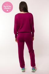 Ceyda broek | Raspberry