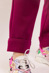 Ceyda broek | Raspberry