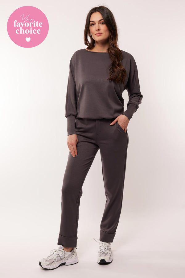 Ceyda broek | Dark Gray