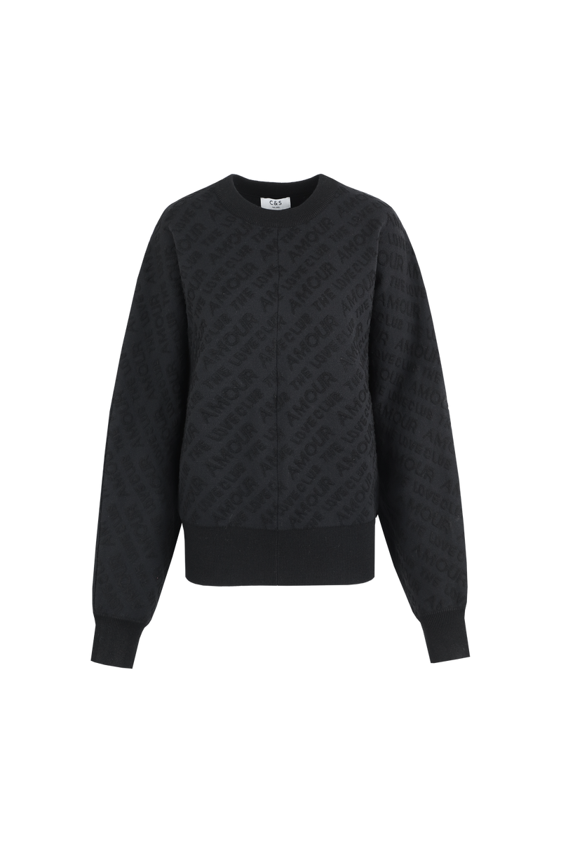 Divany knit sweater | Black