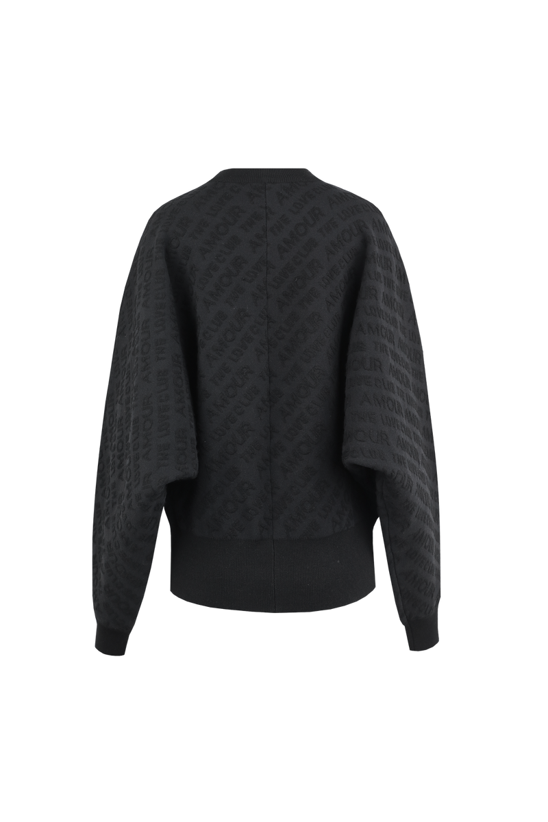 Divany knit sweater | Black