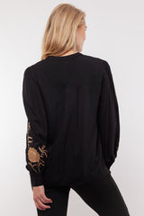 Nova blouse | Black