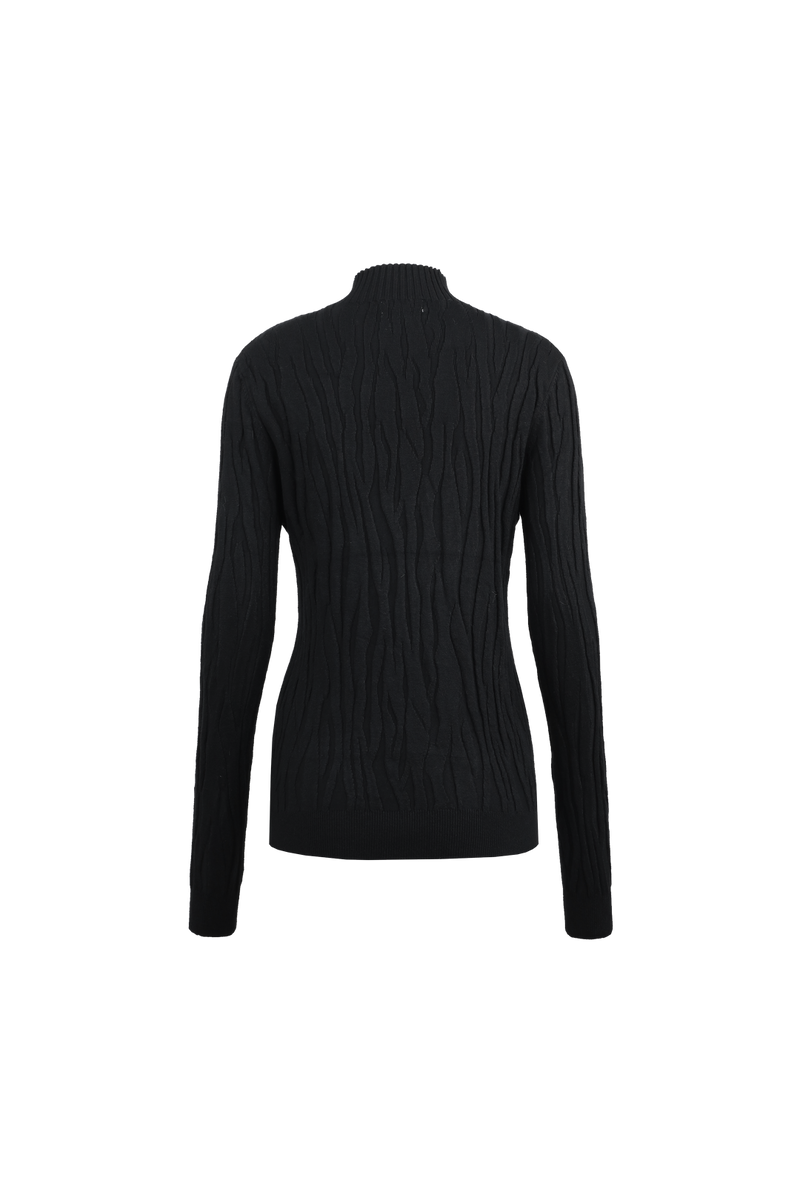 Desray knit sweater | Black