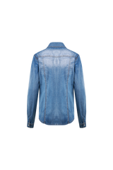 Dyna blouse | Denim Mid Blue