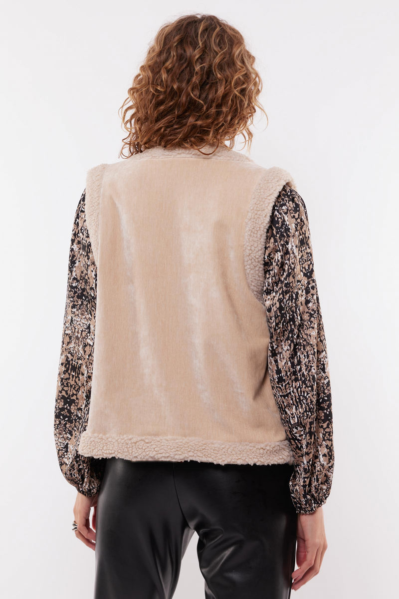 Doreen gilet | Sand