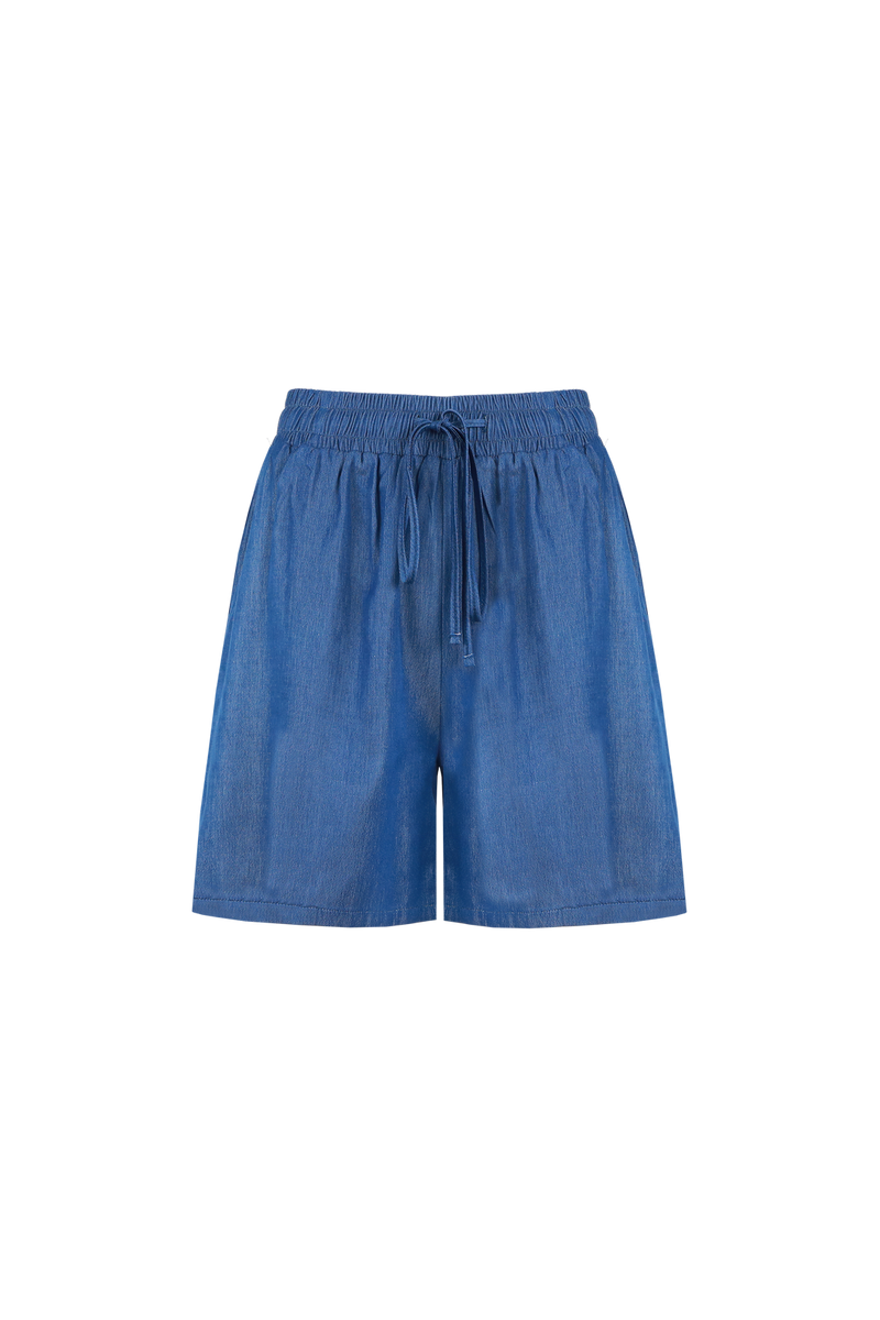 Blos short | Denim Mid Blue