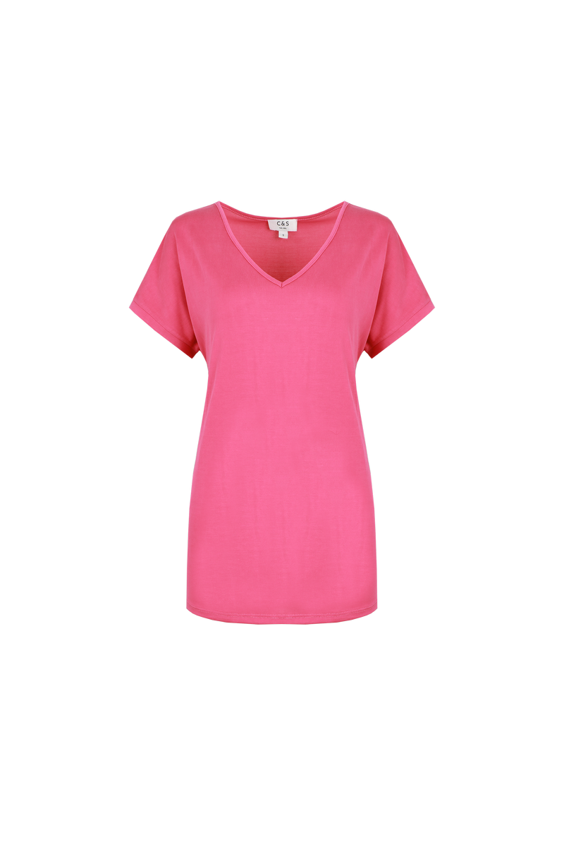 Iske T-shirt | Bright Pink