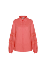 Rosa blouse | Spicy Coral