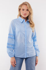 Rosa blouse | Ice Blue