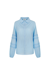 Rosa blouse | Ice Blue