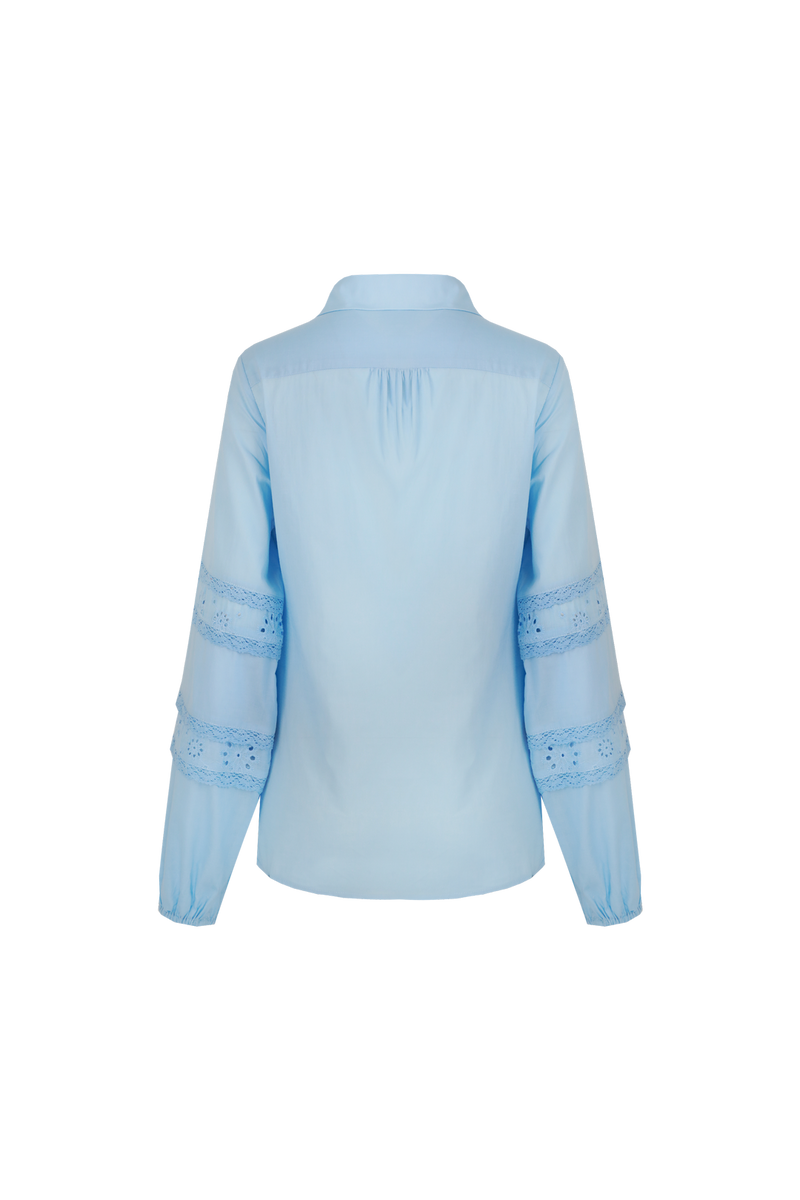 Rosa blouse | Ice Blue