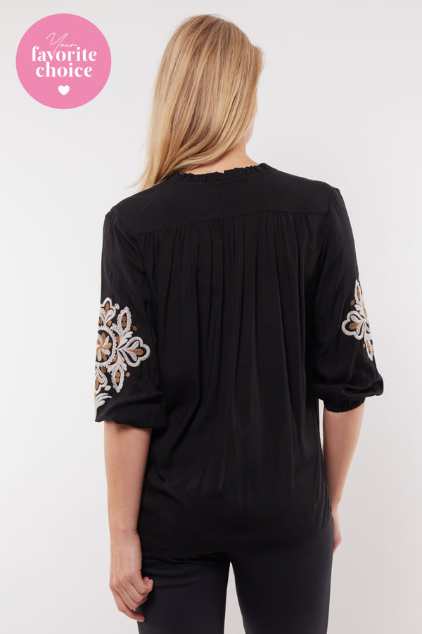 Arianna top | Black