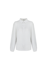 Quint blouse | Offwhite/Gray