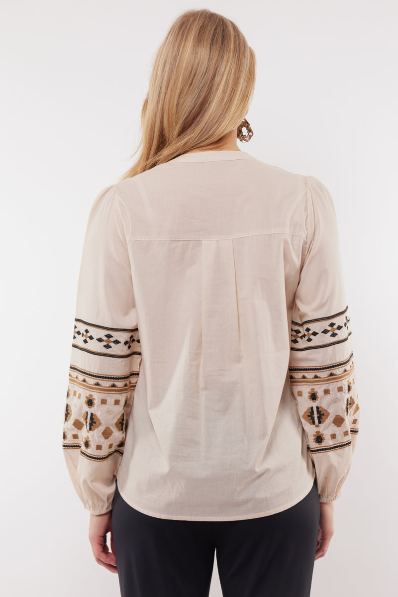 Cascade blouse | Sand