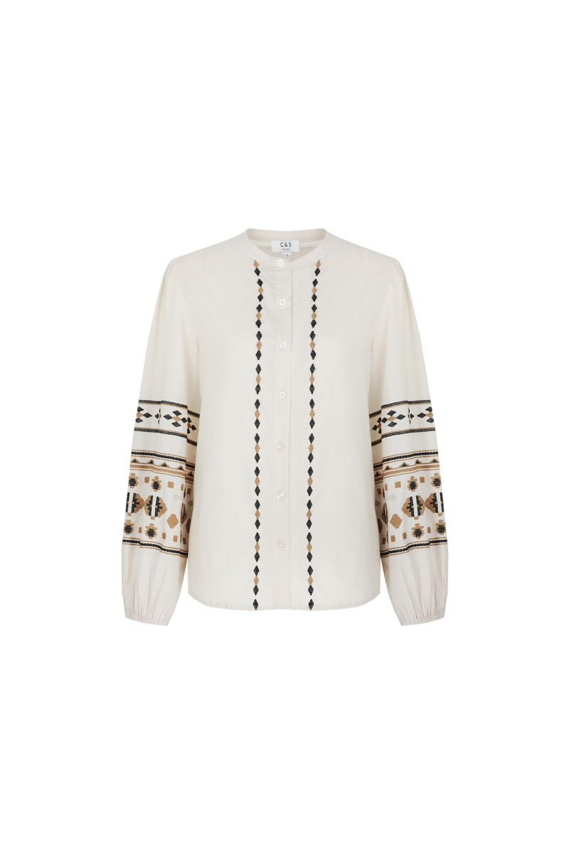 Cascade blouse | Sand