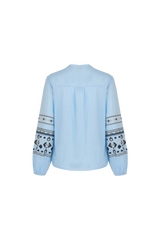 Cascade blouse | Ice Blue