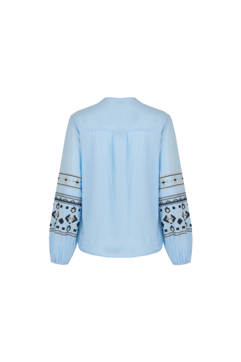 Cascade blouse | Ice Blue