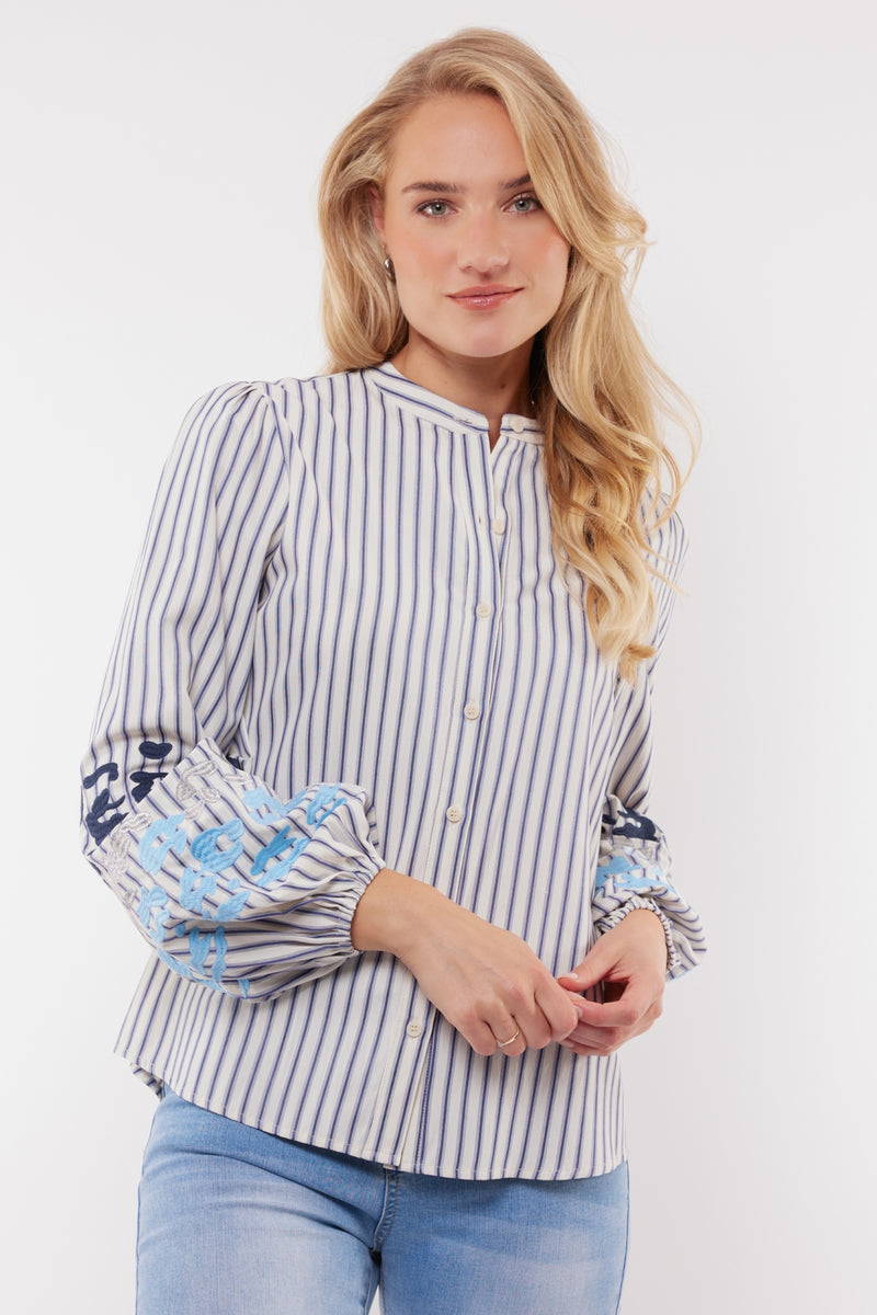 Auburn blouse | Ice Blue