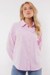 Lorraine blouse | Flower Peach