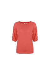 Mirandy top | Spicy Coral