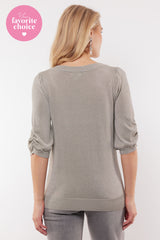 Mirandy top | Gray