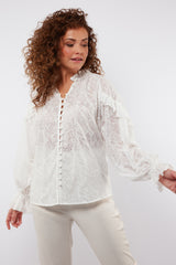 Amalee blouse | Offwhite