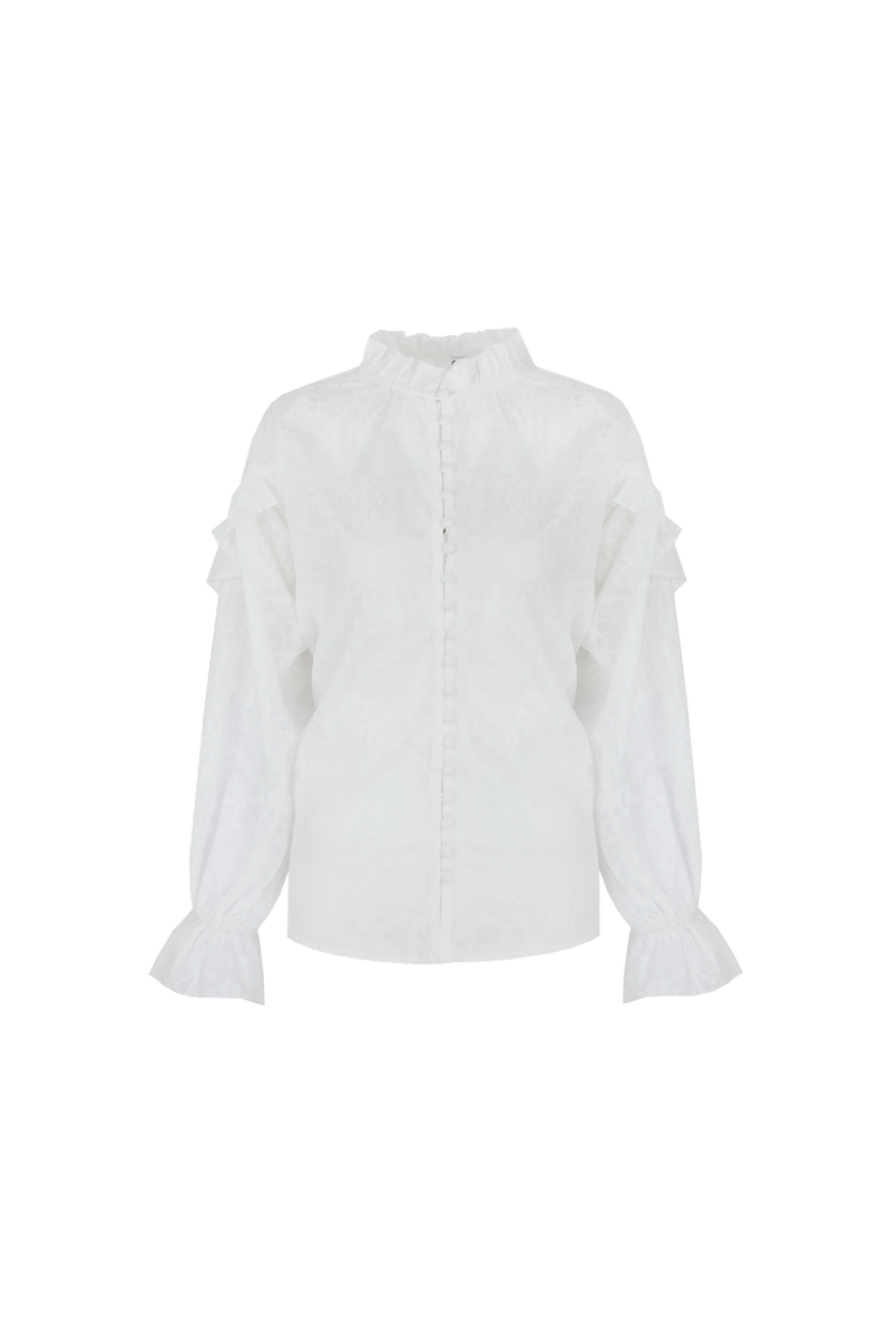 Amalee blouse | Offwhite