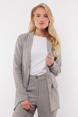 Emma blazer | Gray/Black