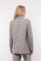 Emma blazer | Gray/Black