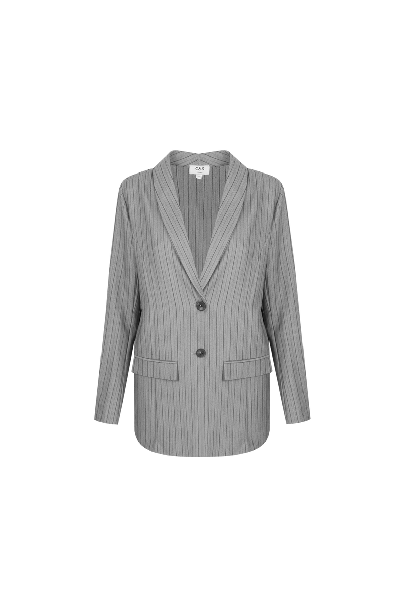 Emma blazer | Gray/Black