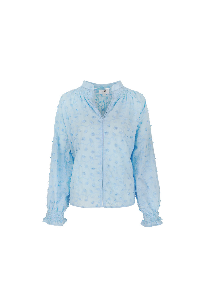 Aria blouse | Ice Blue