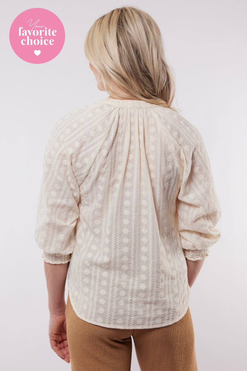 Dreux blouse | Sand