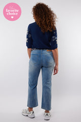 Narbonne broek | Denim Mid Blue