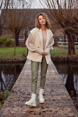 Ilanka broek | Washed Green