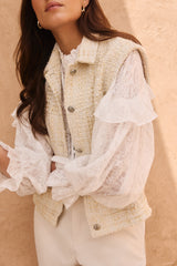 Amalee blouse | Offwhite